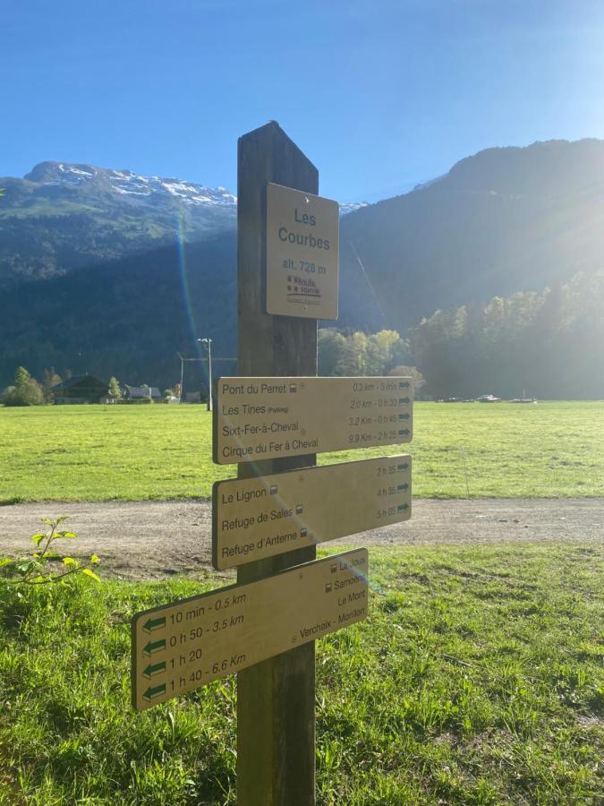 Appartement Rez-De-Chaussee, Cosy T3 4 A 6 Pers Avec Piscines Interieure & Exterieure A Samoens En Haute-Savoie Buitenkant foto