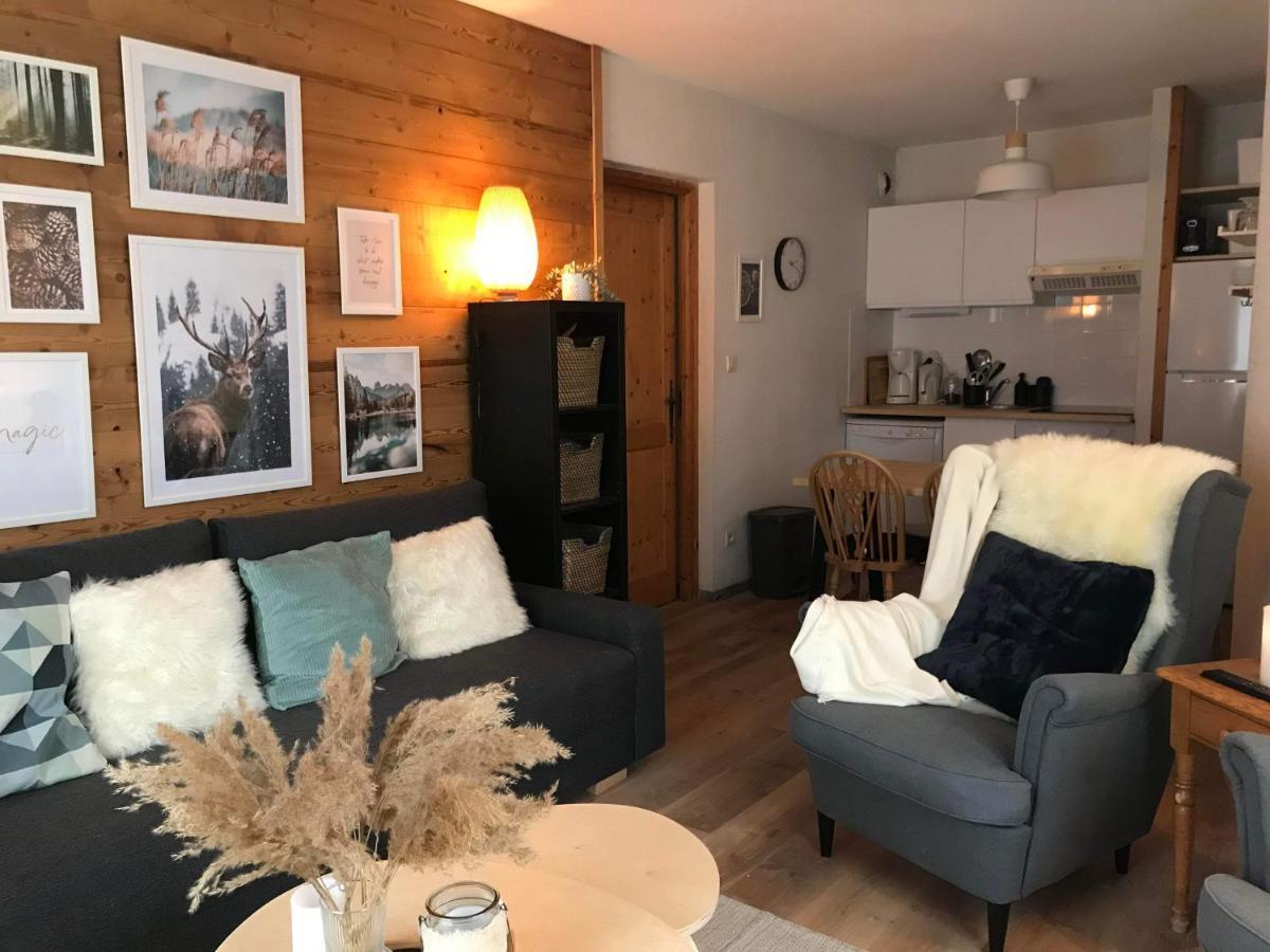 Appartement Rez-De-Chaussee, Cosy T3 4 A 6 Pers Avec Piscines Interieure & Exterieure A Samoens En Haute-Savoie Buitenkant foto
